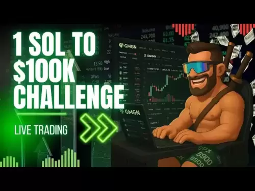 1 Sol à 100 000 $ de défi trading mecoins [en direct]