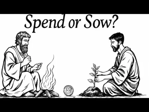 “他花了他的硬币。另一个人播种了。”