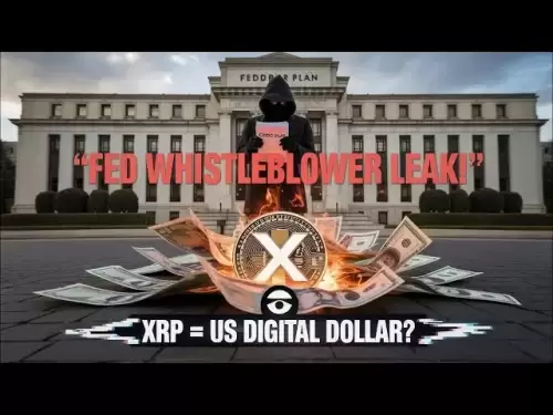 $ 10.000 für XRP? Ein schockierendes Leck eines föderalen Dokuments zeigt den CBDC -Plan!