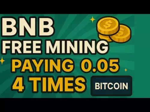 賺取免費加密：BNB開採0,05支付4次