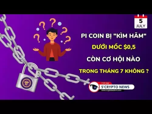 [5 minutes crypto] - Pi est "retenu" sous la barre de 0,5 $ - y a-t-il une opportunité en juillet?