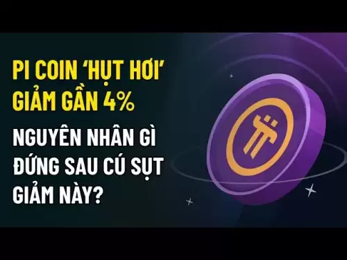 Pi Coin a baissé près de 4% en 24 heures: quelle est la raison de cette baisse?