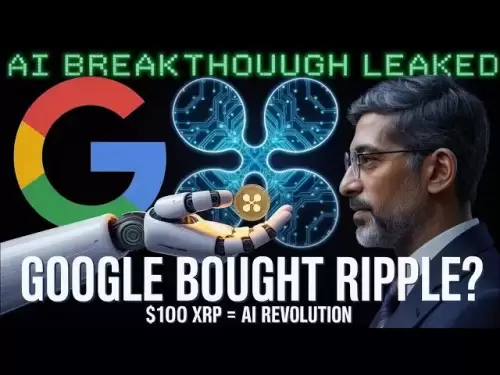 XRP 인 AI 폭탄 : Google은 Ripple을 구입 했습니까? (100 번 입증)