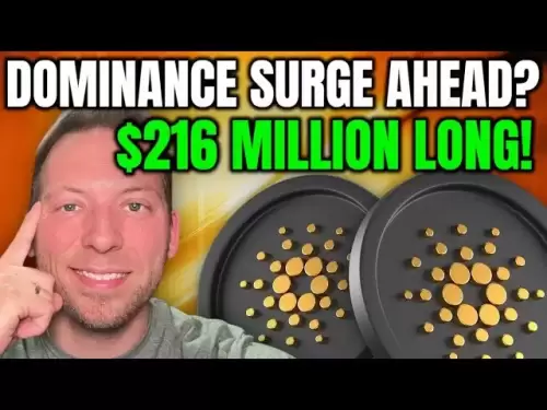 Cardano Ada - Dominanz steigt vor?! $ 216 Millionen BTC Lang!