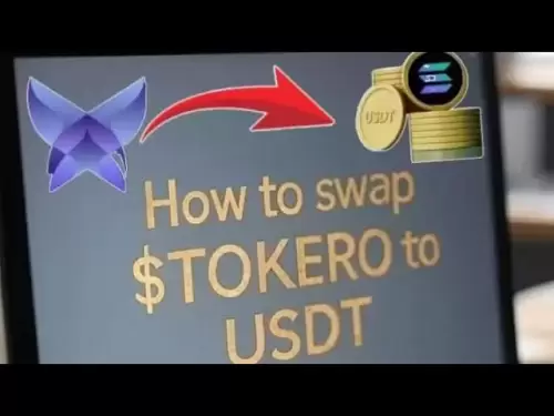 So tauschen Sie $ tokero gegen USDT in Ihrer Solana -Brieftasche aus