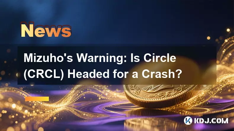 瑞穗的警告:Circle(CRCL)是否前往撞車事故? 瑞穗的警告:Circle(CRCL)是否前往撞車事故?