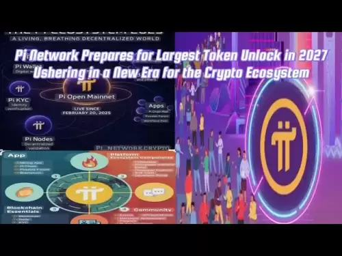 PI网络准备在2027年为最大的令牌解锁做准备，并在加密生态系统的新时代迎来了