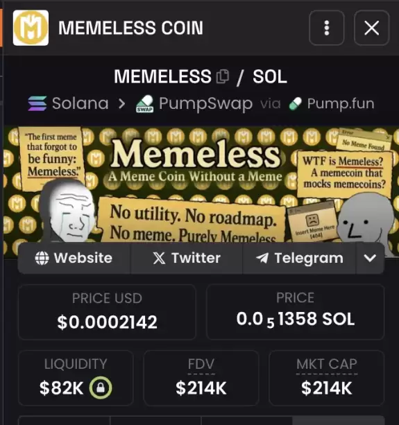 Memeless Coin
