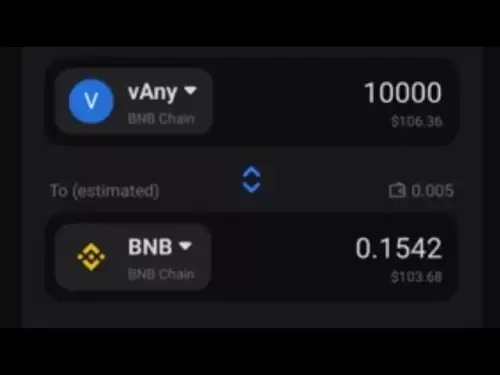 Wie 2 Vany Token 2 BNB innerhalb von Sekunden austauschen. Begleiten Sie uns in AnySwap und erhalten Sie täglich Airdrop