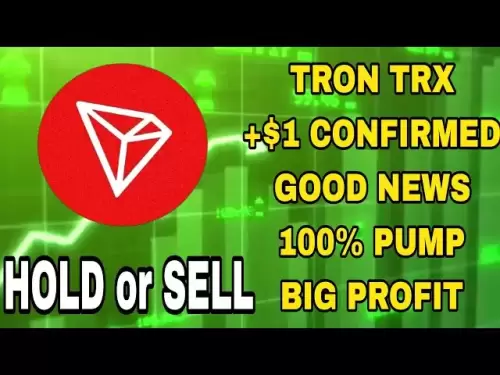 Tron Coin $ 1 bestätigt | Tron TRX Coin News heute | TRX -Preisvorhersage | Tron Trx Crypto