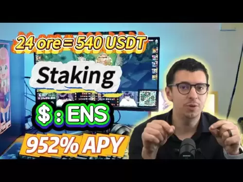 Rides le taureau! Papier Ens Coin dans le Crypto Top Project pour 952% APY