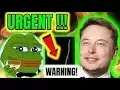 Elon Muskは、最初から物語を書いています：Pepe Coin、1 $説明！