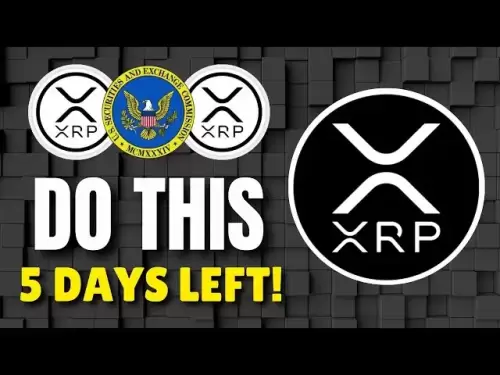XRP auf dem Mond! Wenn Sie XRP abhalten, tun Sie dies, bevor es noch 5 Tage Zeit sind!