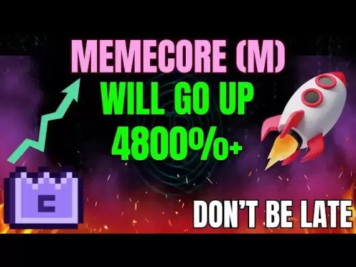 Memecore springt in die Höhe! Neue Ath und mögliche Tier -1 -CEX -Auflistung? Memecore -Preisvorhersage 2025