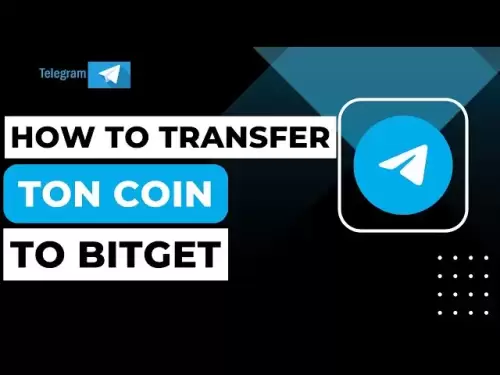 Ton CoinをTelegram WalletからBitgetに転送する方法！