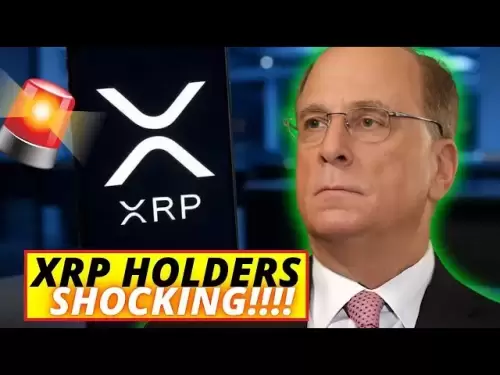 Xrp juste dedans !!! Le PDG de BlackRock s'est presque évanoui quand il a entendu cela !! C'est officiellement arrivé!