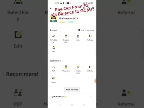 USDTをBinanceに販売し、GCASHに受信する方法F3トークンからの収益を支払います