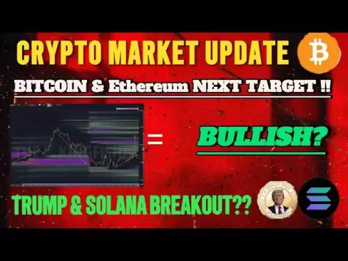 Aujourd'hui, mise à jour du marché cryptographique! Bitcoin & Ethereum Prix Prediction | Solana & Trump Breakout entrant!