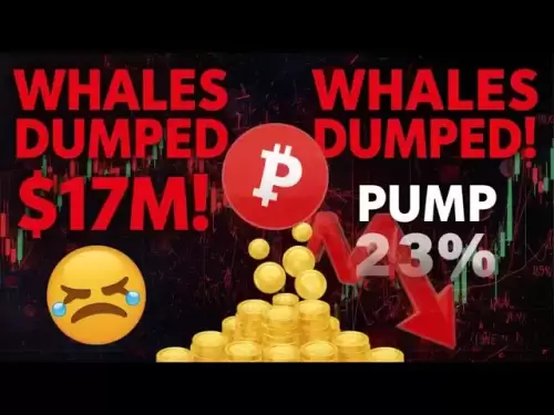 Pumpe stürzt 23%ab! Wale Dump $ 17 Mio. - ist der Meme -Münzhype vorbei?