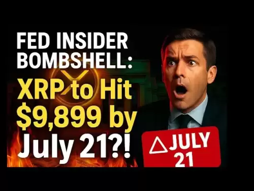 Breaking: Federal Reserve Insider prédit 9 899 $ XRP avant le 21 juillet!