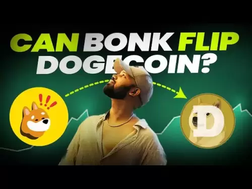암호화 업데이트 - Bonk Meme Coin 2025 년에 달에 설정된 다음 Doge?
