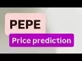 Pepe Coin 다음 움직임 | Pepe Crypto 가격 분석 | 페페 동전 가격 예측 | Pepe Coin Price