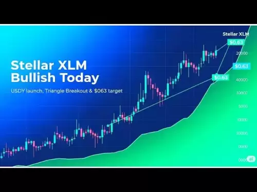 Stellar XLM Rollish Today- USDY 런칭, 삼각형 브레이크 아웃 및 $ 0.63 Target