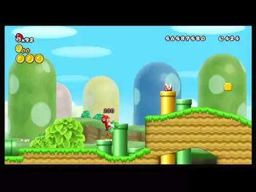 새로운 Super Mario Bros. Wii가없는 동전 : 세계 1-3