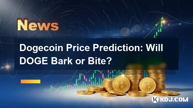 Dogecoin Price Prediction : Doge는 짖거나 물릴까요? Dogecoin Price Prediction : Doge는 짖거나 물릴까요?