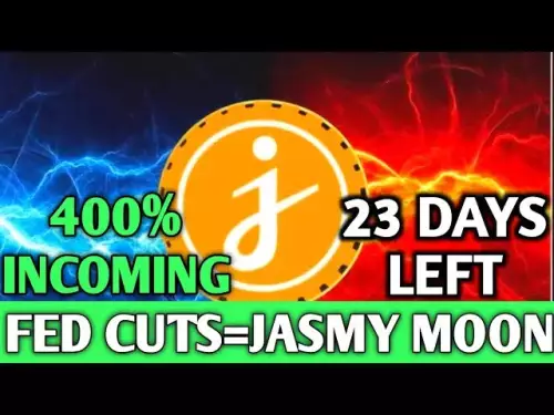 JASMY Price Explosion: Incoming Fed Rate Cut Could Send This Altcoin Parabolic | JASMYCOIN NEWS