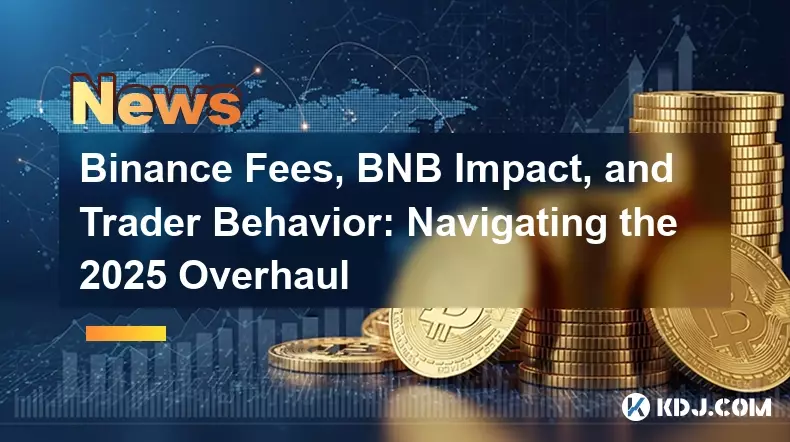 Binance Fees, BNB Impact, and Trader Behavior: Navigating the 2025 Overhaul Binance Fees, BNB Impact, and Trader Behavior: Navigating the 2025 Overhaul