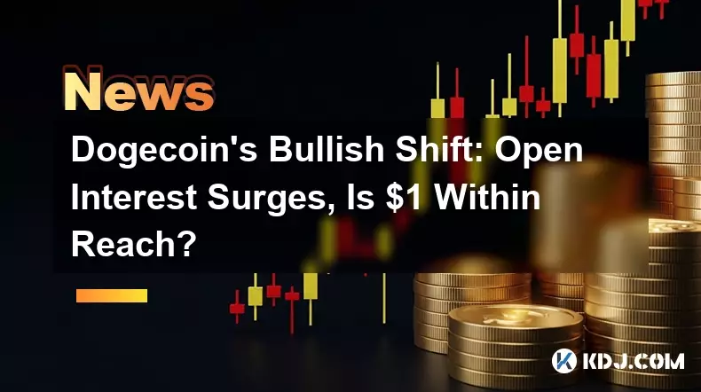 DogEcoins bullische Verschiebung: Offene Zinsen stürmen, sind 1 US -Dollar in Reichweite?