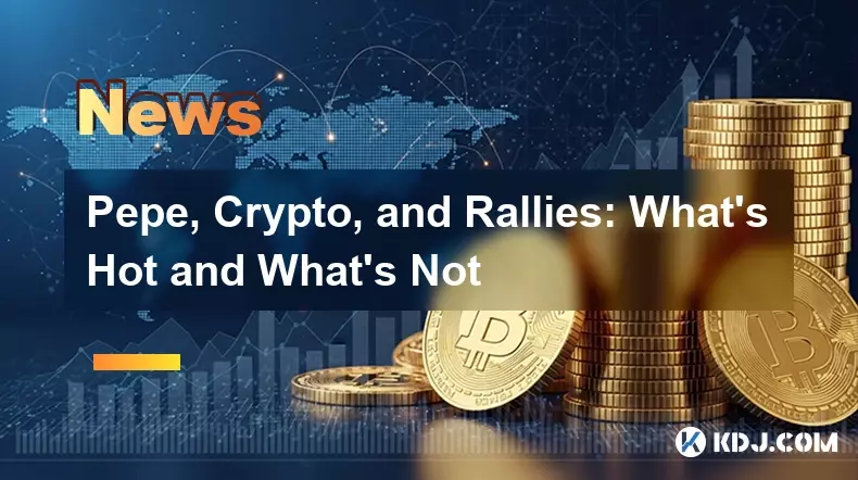 Pepe, Crypto, and Rallies: What's Hot and What's Not