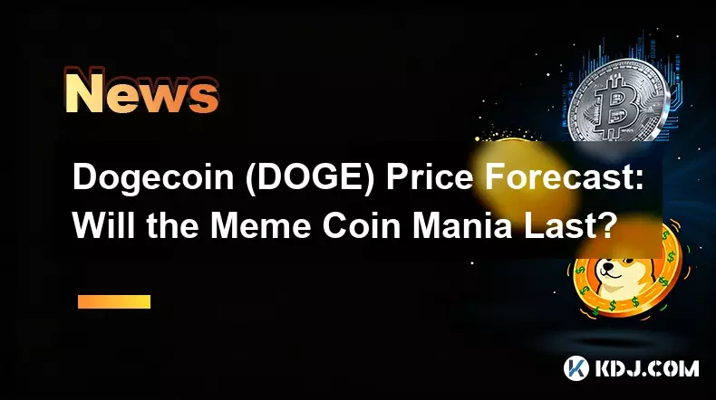 Dogecoin（Doge）价格预测：Meme Coin Mania会持续吗？