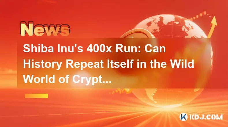 Shiba Inu's 400x Run: Can History Repeat Itself in the Wild World of Cryptos?