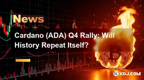 Cardano (Ada) Q4 Rally: L'histoire se répétera-t-elle?