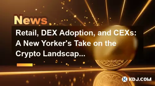 Retail, adoption de Dex et CEXS: une opinion de New Yorker sur le paysage cryptographique
