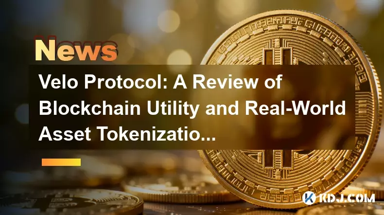Velo Protocol: A Review of Blockchain Utility and Real-World Asset Tokenization