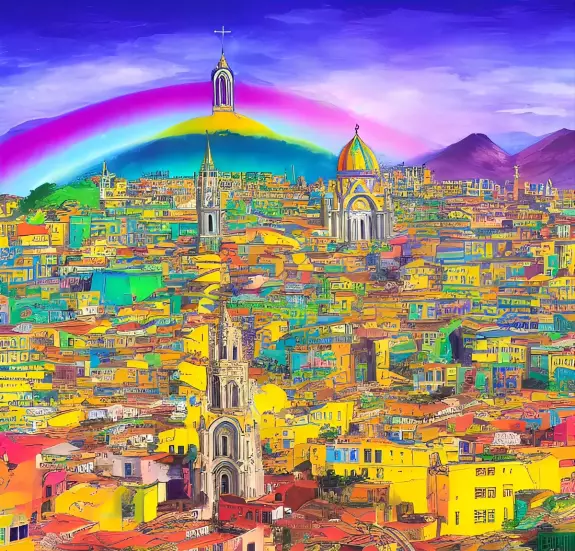 AlienMagicEyes/🌆Dream Cities 266 sales on Objkt🚀