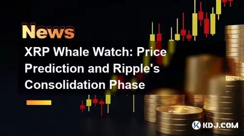 XRP Whale Watch: Price Prediction and Ripple's Consolidation Phase