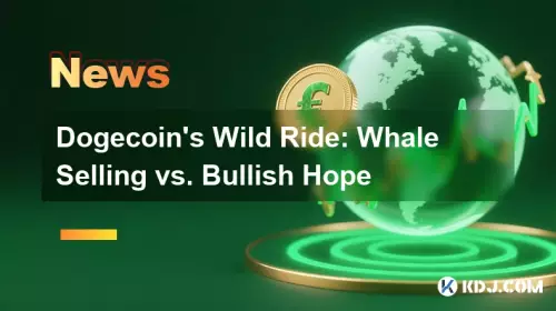 Dogecoin's Wild Ride: Whale Selling vs. Bullish Hope