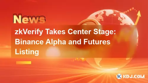 zkVerify Takes Center Stage: Binance Alpha and Futures Listing