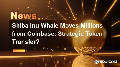 Shiba Inu Whale Moves Millions from Coinbase: Strategic Token Transfer?