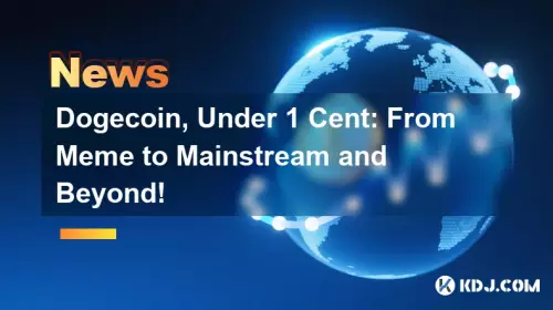 DogEcoin, unter 1 Cent: Von Meme zum Mainstream und darüber hinaus! DogEcoin, unter 1 Cent: Von Meme zum Mainstream und darüber hinaus!