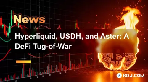 Hyperliquid, USDH, and Aster: A DeFi Tug-of-War