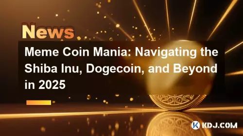 Meme Coin Mania: Navigating the Shiba Inu, Dogecoin, and Beyond in 2025