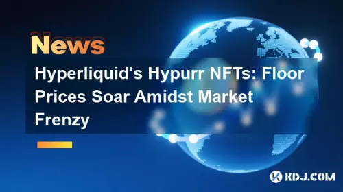 Hyperliquid's Hypurr NFTs: Floor Prices Soar Amidst Market Frenzy