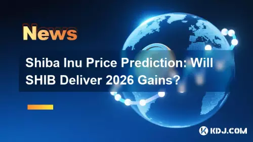 Shiba Inu Price Prediction: Will SHIB Deliver 2026 Gains? Shiba Inu Price Prediction: Will SHIB Deliver 2026 Gains?