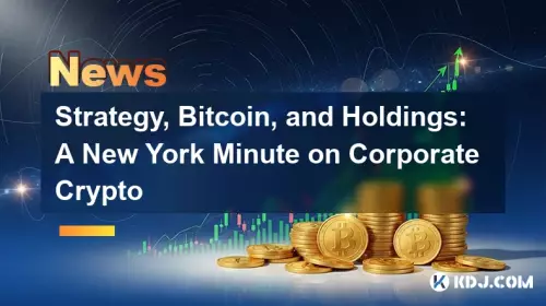 Strategy, Bitcoin, and Holdings: A New York Minute on Corporate Crypto