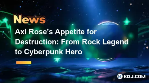 Axl Rose's Appetite for Destruction: From Rock Legend to Cyberpunk Hero